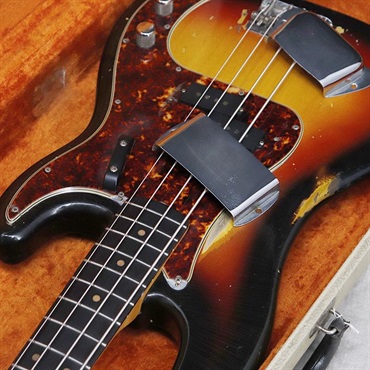 Fender USA VINTAGE Precision Bass '64 Clay Dot Sunburst/R 画像5