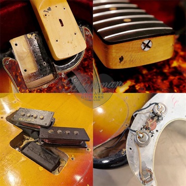 Fender USA VINTAGE Precision Bass '64 Clay Dot Sunburst/R 画像6