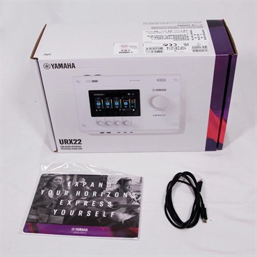 YAMAHA 【開封アウトレット特価】URX22 W (White)(ホワイト)(ヤマハ)(オーディオインターフェース)(URXシリーズ)(USB-C搭載)(タッチパネル)(DSP内蔵)(32bit 192kz) 画像7