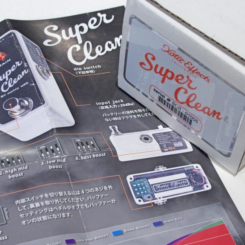 Xotic USED 中古 SUPER CLEAN BUFFER ｜イケベ楽器店オンラインストア