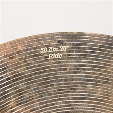 Bosphorus Master Vintage Ride 20'' [1705g]【裏面：New Orleans Finish】【スタッフ選定品】 画像3