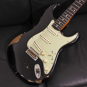 Fender Custom Shop MBS 1960 Stratocaster Relic Black Master Built by Austin MacNutt SN. R135759 画像2