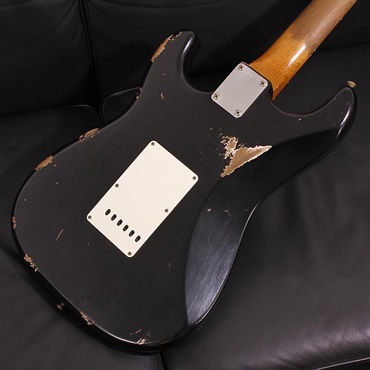 Fender Custom Shop MBS 1960 Stratocaster Relic Black Master Built by Austin MacNutt SN. R135759 画像3