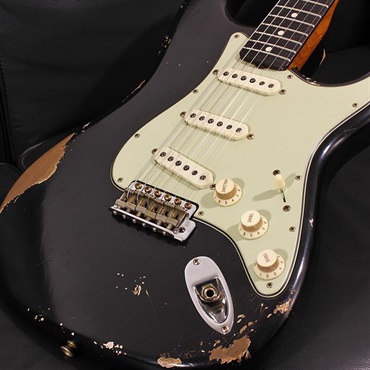 Fender Custom Shop MBS 1960 Stratocaster Relic Black Master Built by Austin MacNutt SN. R135759 画像4