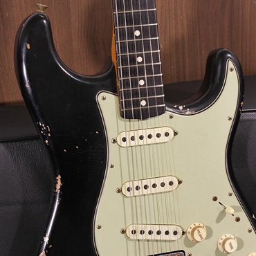 Fender Custom Shop MBS 1960 Stratocaster Relic Black Master Built by Austin MacNutt SN. R135759 画像5