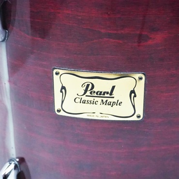 Pearl USED 中古 90's MR 13×11 TomTom [Classic Maple Series/#100 Wine Red][Made In Japan] 画像1