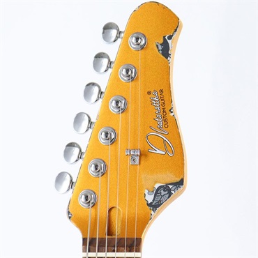 unknown USED 中古 Dhatarattha CUSTOM GUITAR Performance S Relic (Gold over Black Paisley) 画像8