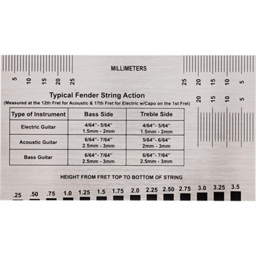 Fender USA STRING ACTION GAUGE (#0990654050) 画像2