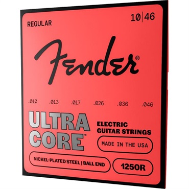 Fender USA ULTRACORE ELECTRIC GUITAR STRINGS NICKEL PLATED STEEL BALL END (1250R/10-46) (#0730250506) 画像1