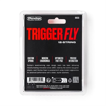 Dunlop (Jim Dunlop) 【お取り寄せ商品】66CSC TRIGGER FLY CAPO 12-STRING - SATIN CHROME 画像3