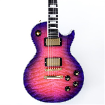 Gibson IKEBE 50th Anniversary 1968 Les Paul Custom 7A Quilt Maple Top Gloss Desert Sunset SN.511248 画像10