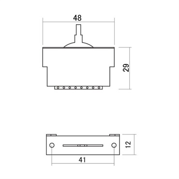 SCUD YM-30S 国産レバースイッチ カバー付き 3Way スカッド 画像1