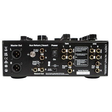 Union Audio two.valve rotary Mixer (受注商品/納期目安2ケ月から3ケ月)【真空管搭載プロフェッショナル・2chアナログDJミキサー】(ユニオンオーディオ) 画像1