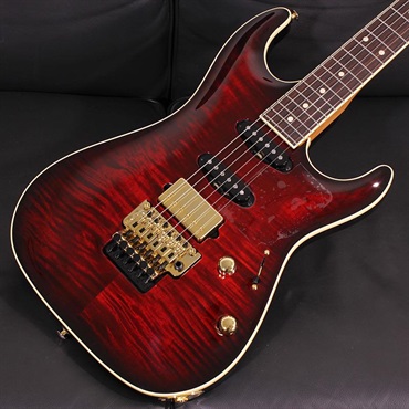 Suhr Guitars Standard Carve Top Flame Maple Top Chili Pepper Red Burst w/Ivoroid Binding SN. 82872 画像2
