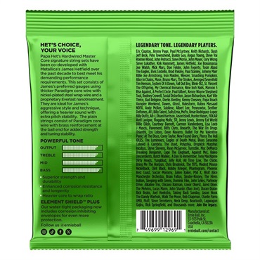 ERNIE BALL Papa Het's HandWired Master Core Signature Strings (11-50) [#2201] 画像1