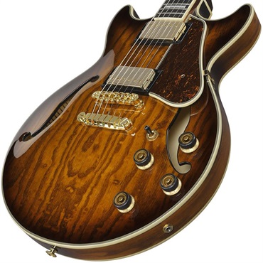 Ibanez 【3月18日入荷予定】 Artcore Expressionist AM93QA-VVH (Vintage Violin High Gloss) 画像2