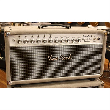 Two-Rock USED 中古 Silver Sterling Signature 150W Head + 2x12 Wide Cabinet Set Grey Suede 画像1