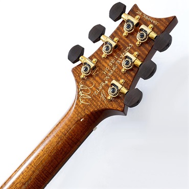 P.R.S. Private Stock #10972 McCarty 594 Brazilian Rosewood Fingerboard (Burnt Gold Smaokeburst) 画像9
