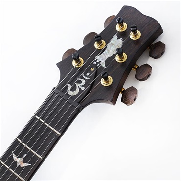 P.R.S. Private Stock #11127 Santana II Brazilian Rosewood Neck & Fingerboard (Santana Orange) 画像8