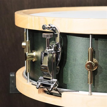 CANOPUS MO-1455WH [MO Snare Drum 14''×5.5'' w/Wood Hoop - Black Olive Oil] 画像2