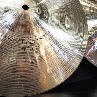 PAiSTe USED 中古 Signature The Paiste Line Sound Edge HiHat 14［Top:1054g/Bottom:1098g］ 画像3