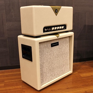 Divided by 13 BTR23 Head w/1x12D Cabinet Ivory/Gold， Pinstripe Grill Cloth 画像1