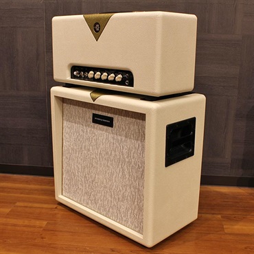 Divided by 13 BTR23 Head w/1x12D Cabinet Ivory/Gold， Pinstripe Grill Cloth 画像2