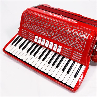 unknown USED 中古 PIERMARIA 206 Vintage Red (イタリア製アコーディオン) (純正ロゴ入りハードケース付) ピエルマリア 画像1
