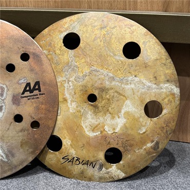 SABIAN USED 中古品 SABIAN 40th Anv. Limited Model AA Compression Stax 10 [AA-10CPSX] 画像2