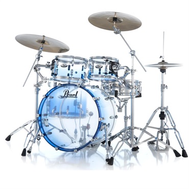 Pearl 2026年3月28日(土)発売 CRB524P/C #780 [CRYSTAL BEAT 4pc Drum Shell Pack / Glacier Fade]  【Pearl80周年/2026年限定カラー】 画像5