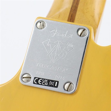Fender MEX 75th Anniversary Vintera Road Worn 1951 Telecaster (Butterscotch Blonde/Maple) 画像6