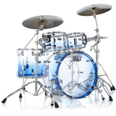 Pearl 2026年3月28日(土)発売 CRB525FP/C #780 [CRYSTAL BEAT 5pc Drum Shell Pack / Glacier Fade]   【Pearl80周年/2026年限定カラー】 画像1