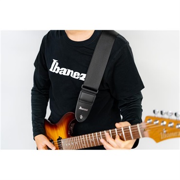 Ibanez Ibanez Standard Strap[GS64-BK] 画像1