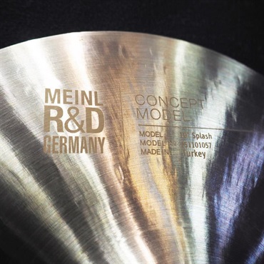 MEINL R&D Prototype Mb20 Rock Splash Regular Finish 10 [RD-MB20-10RS-B/Reg][350g]【特注品】 画像1
