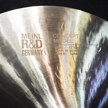 MEINL R&D Prototype Mb20 Rock Splash Regular Finish 12 [RD-MB20-12RS-B/Reg][520g]【特注品】 画像1