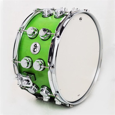 dw Collector's SonicPly Snare Drum 14x7 [Lime Green Stain Oil] 画像3