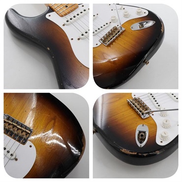 Fender Custom Shop USED 中古 Limited Edition 70th Anniversary 1954 Stratocaster Relic (Wide-Fade 2-Color Sunburst) [SN. XN4752] 画像9