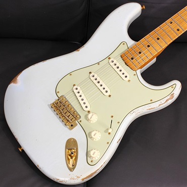 Fender Custom Shop MBS 1962 Poblano Stratocaster Relic Aged Sonic Blue Master Built by David Brown SN. DB0172 画像2