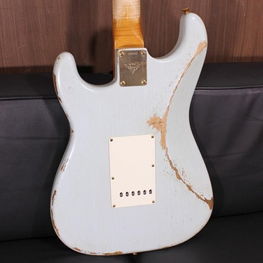 Fender Custom Shop MBS 1962 Poblano Stratocaster Relic Aged Sonic Blue Master Built by David Brown SN. DB0172 画像6