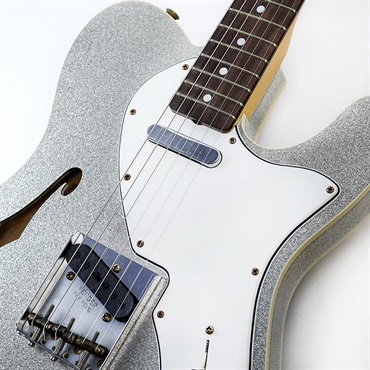 Fender Custom Shop F24 LTD '60 Telecaster Custom Thinline Journeyman Relic/Aged Silver Sparkle SN.CZ580148 【特価】 画像3