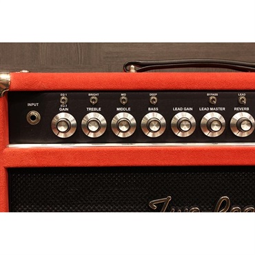 Two-Rock USED 中古 Bloomfield Drive 40Watt Head + 1x12 Port Cabinet Set Red Suede 画像4