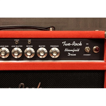Two-Rock USED 中古 Bloomfield Drive 40Watt Head + 1x12 Port Cabinet Set Red Suede 画像5