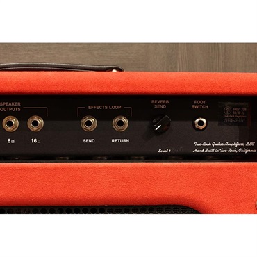 Two-Rock USED 中古 Bloomfield Drive 40Watt Head + 1x12 Port Cabinet Set Red Suede 画像8