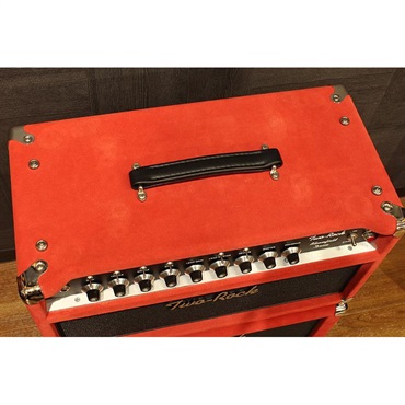 Two-Rock USED 中古 Bloomfield Drive 40Watt Head + 1x12 Port Cabinet Set Red Suede 画像9