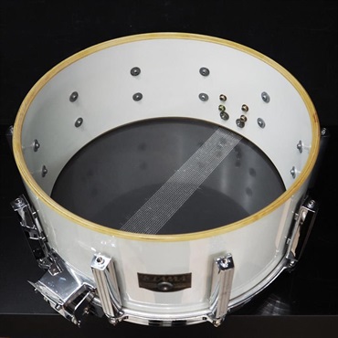 TAMA 【プライスダウン！】USED 中古 80s AW236 [Artwood Birch Snare Drum 14×6.5/Piano White] 画像9