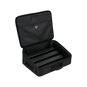 MONO Pedalboard Rail Small， Black and Stealth Club Accessory Case， Black [PFX-PBR-S-BLK-BDL] 画像3