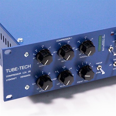 TUBE-TECH USED 中古 compressor and limiter LCA 2B (TUBETECH)(チューブテック)(LCA2B)(ステレオコンプレッサー)(リミッター)(真空管) 画像1