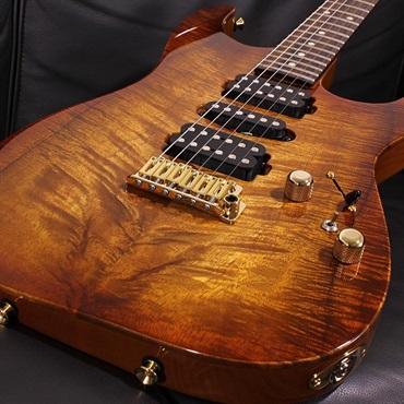 Tom Anderson Drop Top Koa Top Honey Shaded Edge with Binding SN. 03-13-26P 画像3