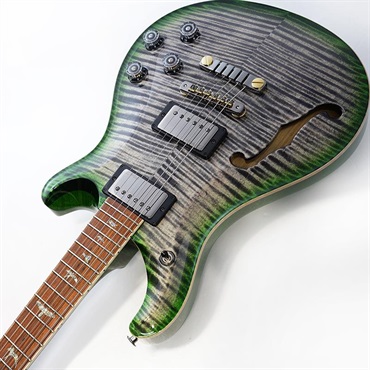 P.R.S. Wood Library McCarty 594 Semi-Hollow (Chacoal Jade Burst) SN.0420760 2025年生産品 画像5