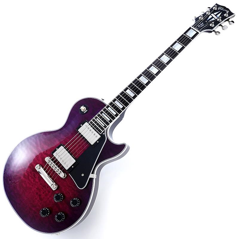 Gibson Les Paul Custom 3A Quilt Maple Top Gloss (Purple Void) SN